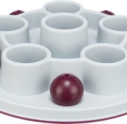 TRIXIE CAT ACTIVITY PENTAGON WIT / BORDEAUX