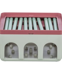 TRIXIE CAT ACTIVITY ROD BOX WIT / BORDEAUX