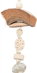 TRIXIE NATUURSPEELGOED KOKOSNOOT / ROTAN / LAVASTEEN NATUREL