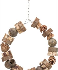 TRIXIE RINGSCHOMMEL HOUT / DENNENAPPELS NATUREL