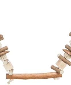 TRIXIE KNABBELSCHOMMEL KOKOSNOOT/HOUT/ROTAN