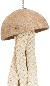 TRIXIE NATUURSPEELGOED KOKOSNOOT/BANANENBLADEN