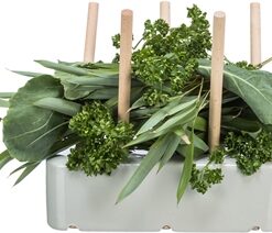 TRIXIE VOEDERRUIF KERAMIEK / HOUT GRIJS