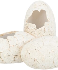 TRIXIE REPTIELENSCHUILPLAATS EIEREN POLYESTERHARS WIT