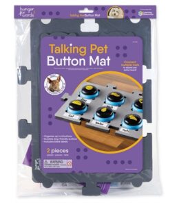 HUNGER FOR WORDS TALKING PET BUTTON MAT
