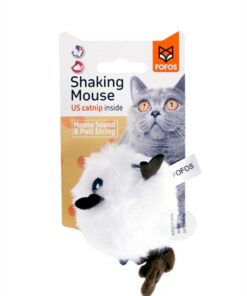 FOFOS SHAKING MUIS MET GELUID WIT