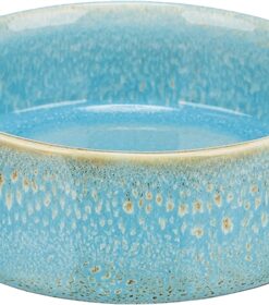 TRIXIE VOERBAK / DRINKBAK KERAMIEK BLAUW