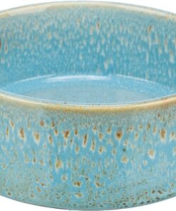 TRIXIE VOERBAK / DRINKBAK KERAMIEK BLAUW