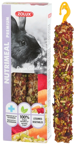 ZOLUX NUTRIMEAL STICK KONIJN GROENTEN