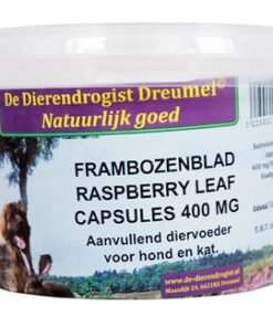 DIERENDROGIST FRAMBOZENBLAD CAPSULES