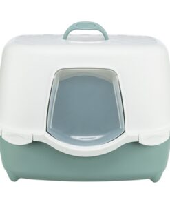 TRIXIE KATTENBAK DAVIO GROEN / WIT