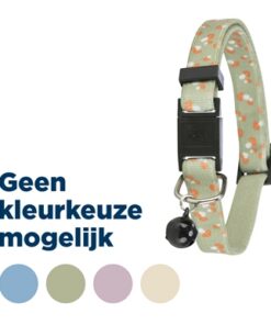 TRIXIE HALSBAND KAT PADDENSTOEL ELASTICH ASSORTI