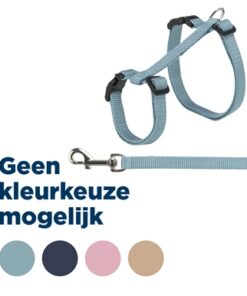 TRIXIE KATTENTUIG MET RIEM ASSORTI