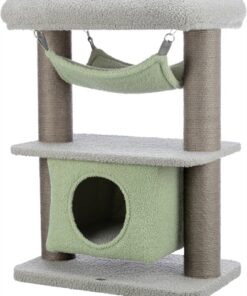 TRIXIE KITTEN KRABPAAL LUNITO GRIJS / MINTGROEN