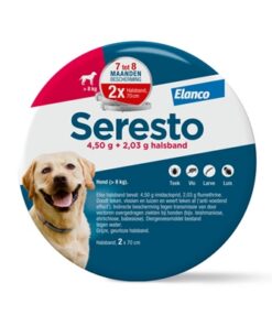 SERESTO TEKEN- EN VLOOIENBAND HOND