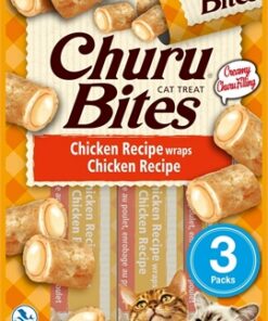 INABA CHURU BITES CAT CHICKEN RECIPE WRAPS
