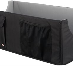 TRIXIE AUTOSTOEL HOND DUBBEL ZWART / GRIJS