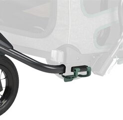 TRIXIE JOGGINGKIT VOOR FIETSKAR 12800 GRIJS / SALIE