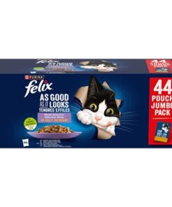 FELIX POUCH ELKE DAG FEEST IN GELEI MIX BOX TONIJN / ZALM / RUND / KIP