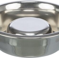 TRIXIE VOERBAK HOND SLOW FEEDING RVS