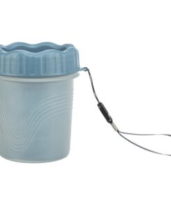 TRIXIE POOTREINIGER VOOR DE HOND SILICONE / PP BLAUW