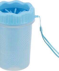 TRIXIE POOTREINIGER VOOR DE HOND SILICONE / PP BLAUW