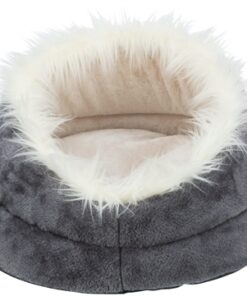 TRIXIE HONDENMAND MINOU ROND SOFT EDITION GRIJS / LICHTGRIJS