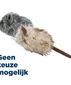 TRIXIE MUIS PLUCHE CATNIP VOOR KATTEN ASSORTI
