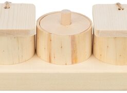 TRIXIE SNACK CUPS VOOR RATTEN EN KONIJNEN HOUT