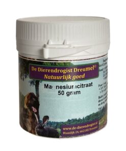 DIERENDROGIST MAGNESIUM CITRAAT