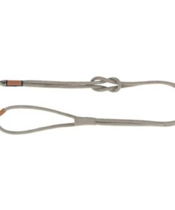 TRIXIE BE NORDIC HONDENRIEM LEER GRIJS