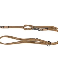 TRIXIE BE NORDIC HONDENRIEM VERSTELBAAR LEER BRUIN