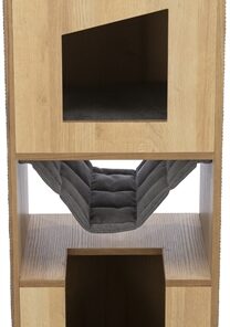 TRIXIE CITYSTYLE CAT TOWER BRUIN / GRIJS