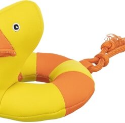 TRIXIE HONDENSPEELGOED AQUA TOY DUCK ON ROPE