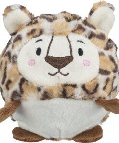 TRIXIE HONDENSPEELGOED BAL LUIPAARD PLUCHE RUBBER