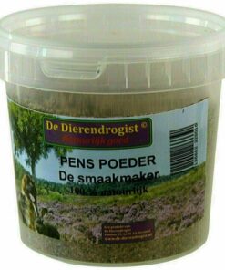 DIERENDROGIST GEMALEN PENSPOEDER