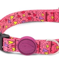 MORSO HALSBAND HOND GERECYCLED PINK THINK ROZE
