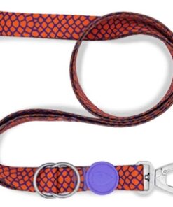 MORSO HONDENRIEM VERSTELBAAR GERECYCLED URBAN LIZARD ROOD