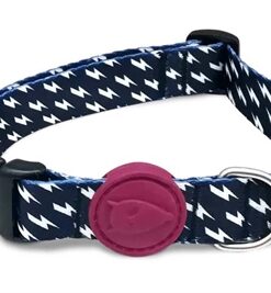 MORSO HALSBAND HOND GERECYCLED POWER FLOW ZWART