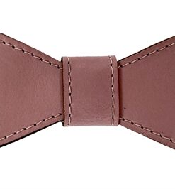 SAZZZ VLINDERSTRIK GLAMPER CLASSIC LEER ROZE