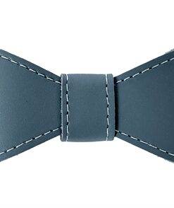 SAZZZ VLINDERSTRIK GLAMPER CLASSIC LEER LICHTBLAUW