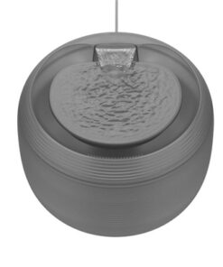 MARTIN DRINKFONTEIN VOOR KAT EN KLEINE HOND ZWART