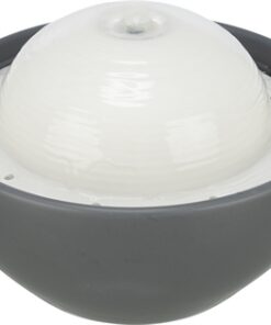 TRIXIE VITAL DOME DRINKFONTEIN KERAMIEK GRIJS / WIT