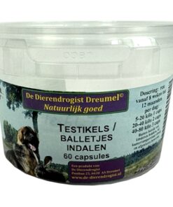 DIERENDROGIST TESTIKELS INDALEN CAPSULES