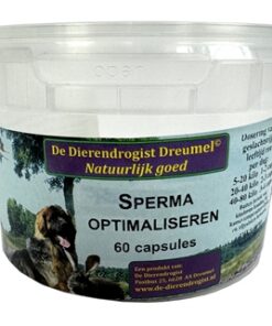DIERENDROGIST SPERMA OPTIMALISEREN CAPSULES