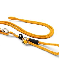 MORSO HONDENRIEM RETRIEVERLIJN HANDS FREE REGULAR ROPE GERECYCLED GOUD