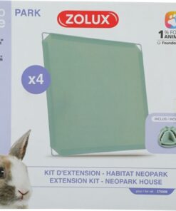 ZOLUX NEOLIFE NEOPARK KONIJN UITBEREIDINGSSET GESLOTEN PANELEN