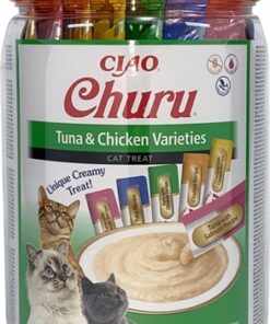 INABA CHURU MULTIPACK TUNA & CHICKEN VARIETIES