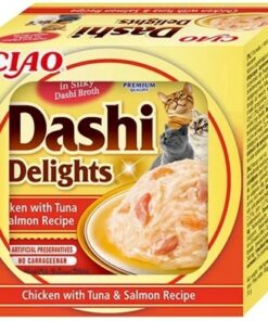 INABA DASHI DELIGHTS CHICKEN WITH TUNA & SALMON RECIPE