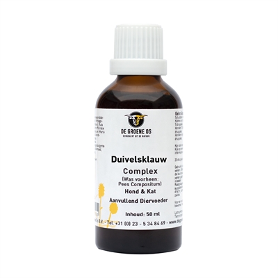 DE GROENE OS DUIVELSKLAUW COMPLEX HOND / KAT